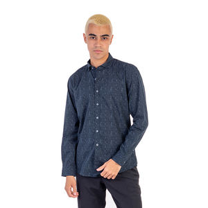 Network Blouse Men size S Medium Blue